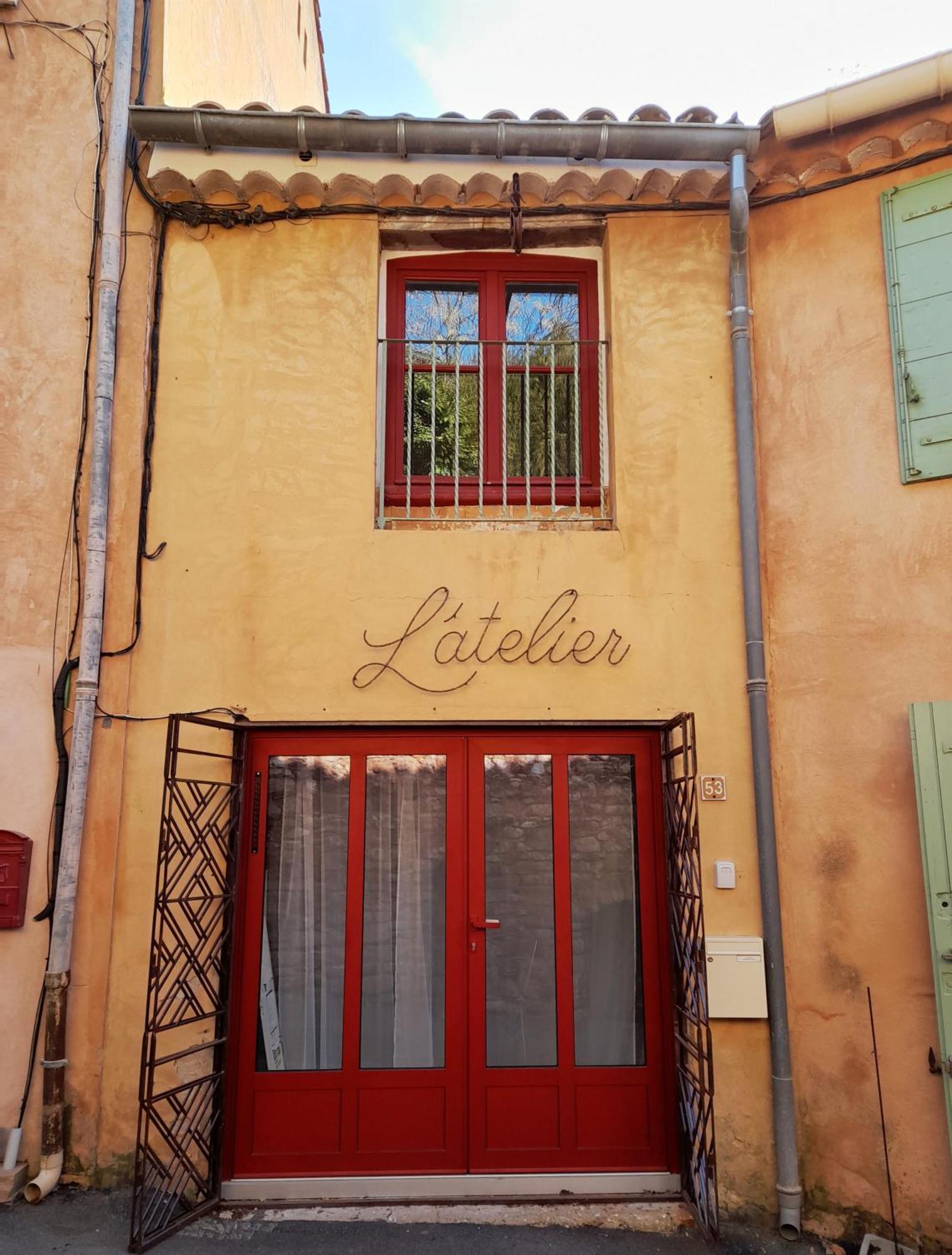L'Atelier Au Coeur Du Village Roussillon en Isere Dış mekan fotoğraf